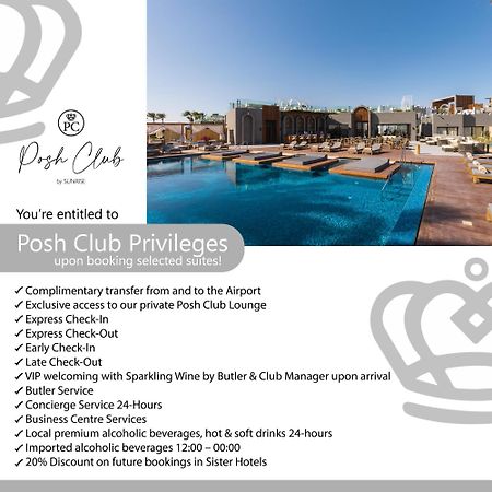 Sunrise Tucana Resort Grand Select Hurghada Exteriér fotografie Posh Club privileges
